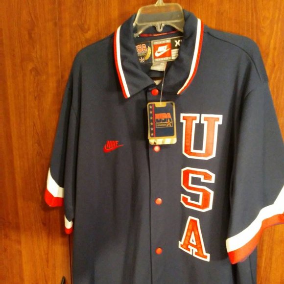 BNWT Nike Jordan USA warmup jacket jersey XL vtg